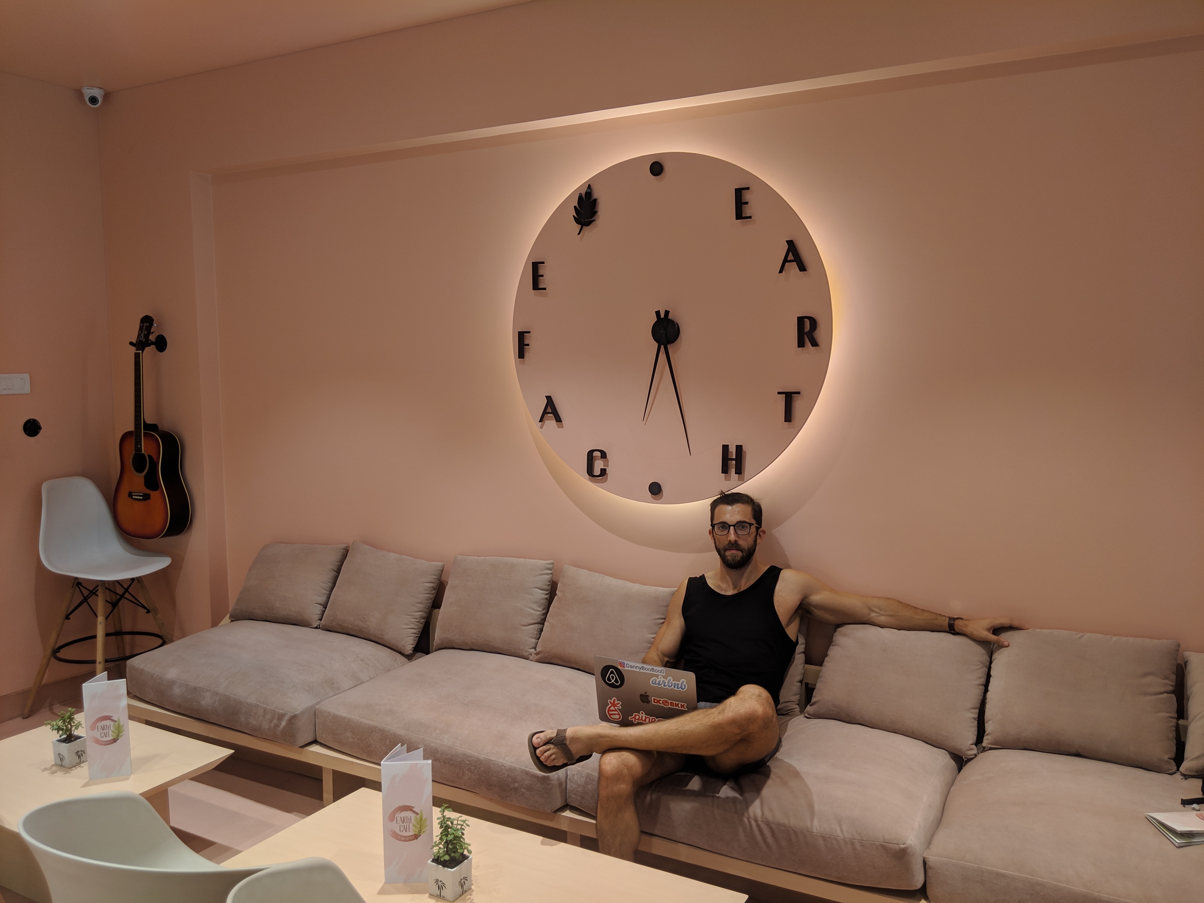 most instagrammable mumbai india cafe clock